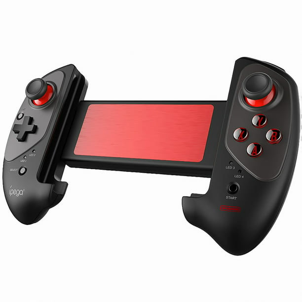 Color : Red AISJ Ipega Pg-9083S Bluetooth Gamepad Wireless Game Controller for Android/iOS Mobile Phone Tablet Ipega Telescopic Handle 